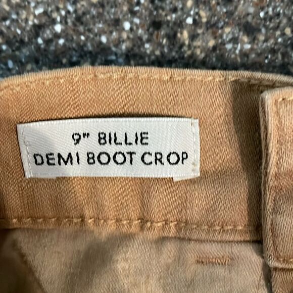 J. Crew Garment-dyed demi-boot crop pant Size 25 - Picture 8 of 10